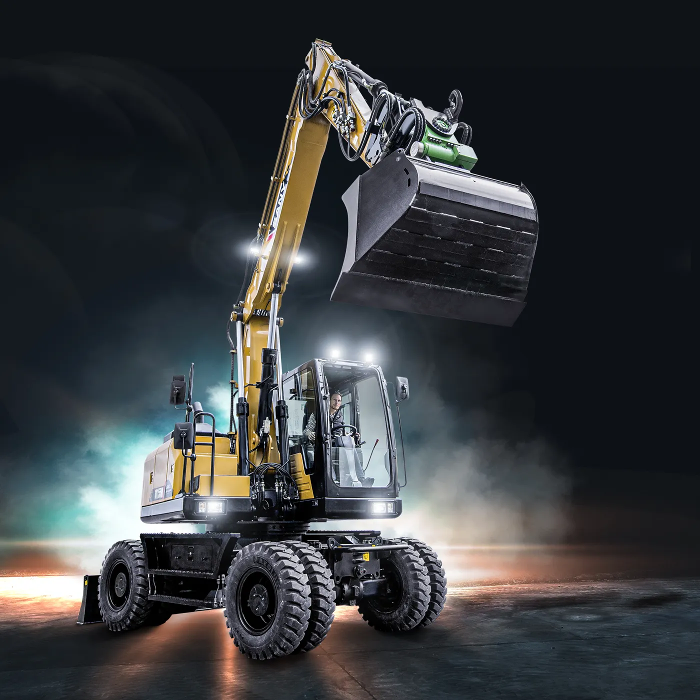 Escavatore Sany SY155W - Heavy Equipment