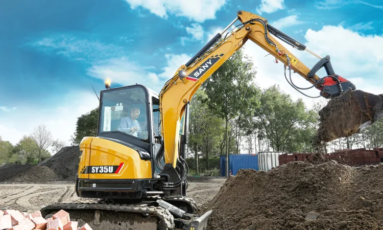 Escavatore Sany SY35U - Heavy Equipment