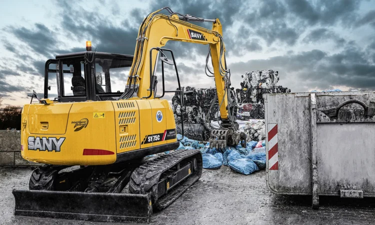 Escavatore Sany SY75C - Heavy Equipment