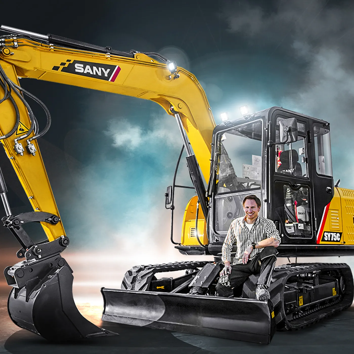 Escavatore Sany SY75C - Heavy Equipment