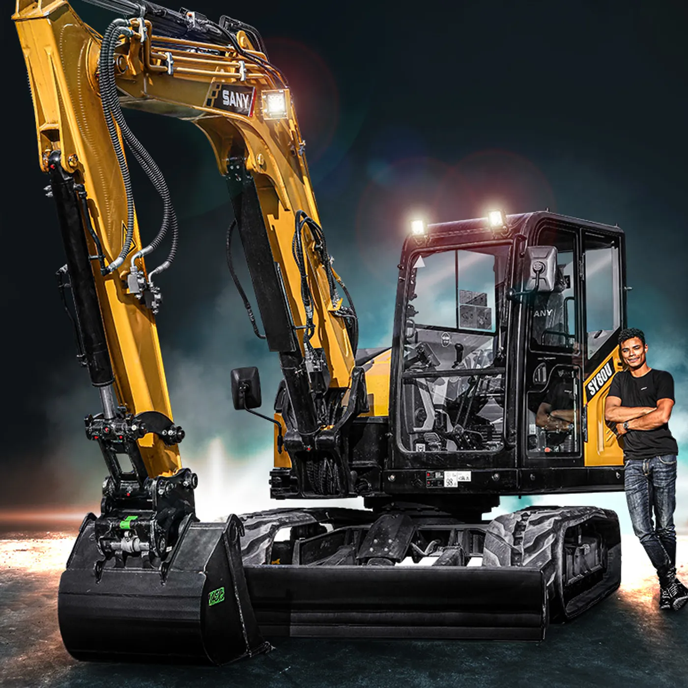Escavatore Sany SY80U - Heavy Equipment