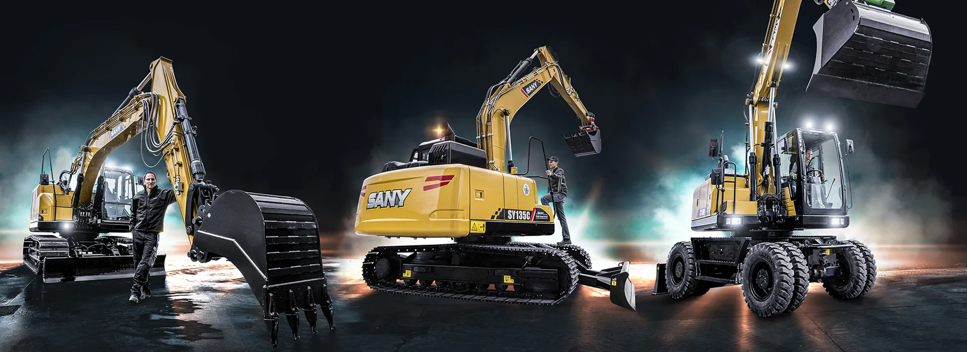 Escavatori Sany - Heavy Equipment - Escavatori e Gamma portuale
